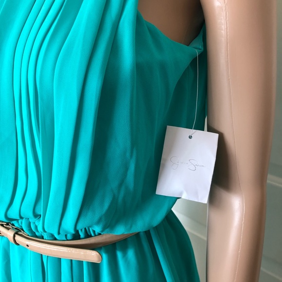 👗👗NWT Jessica Simpson Pleated Dress XS👗👗 - Picture 4 of 8